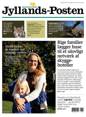 Cover of Jyllands-Posten