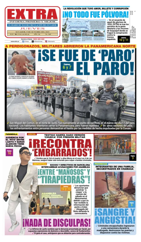 Cover of Diario Extra
