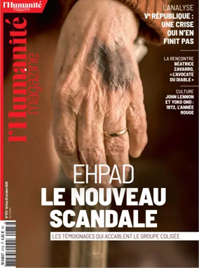 Cover of L'HUMANITE MAGAZINE