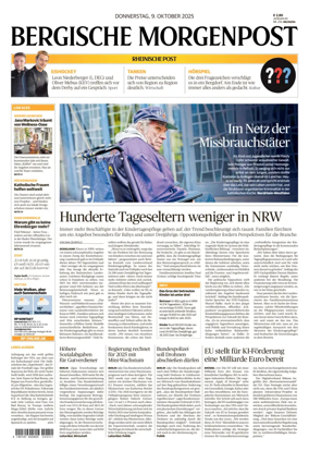 Cover of Bergische Morgenpost Wermelskirchen/Hückeswagen/Radevormwald