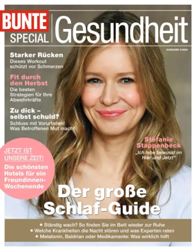 Cover of BUNTE Gesundheit