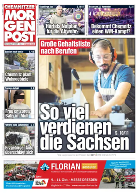 Cover of Chemnitzer Morgenpost