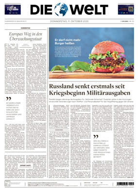 Cover of Die Welt