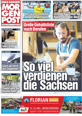 Cover of Dresdner Morgenpost