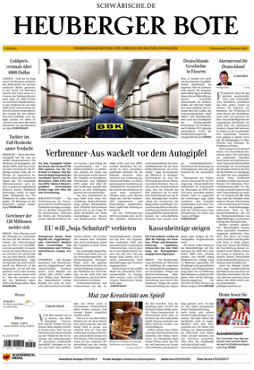 Cover of Heuberger Bote