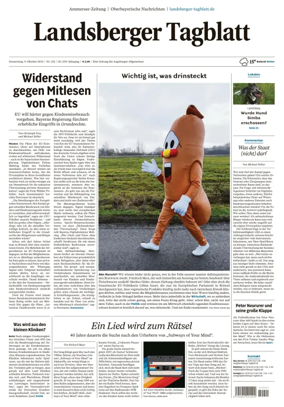 Cover of Landsberger Tagblatt