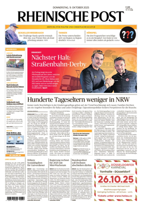 Cover of Rheinische Post Duesseldorf Meerbusch