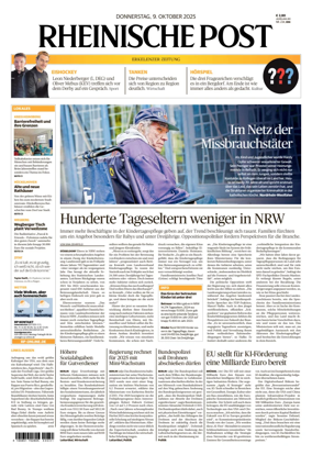 Cover of Rheinische Post Erkelenz