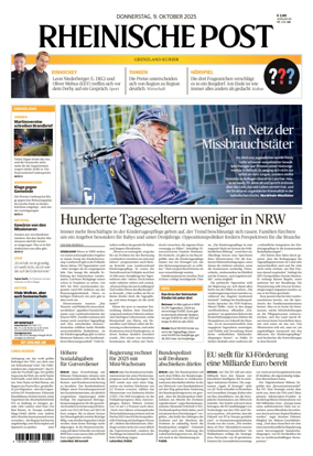 Cover of Rheinische Post Viersen