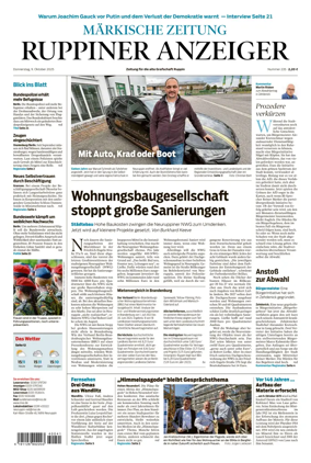 Cover of Ruppiner Anzeiger