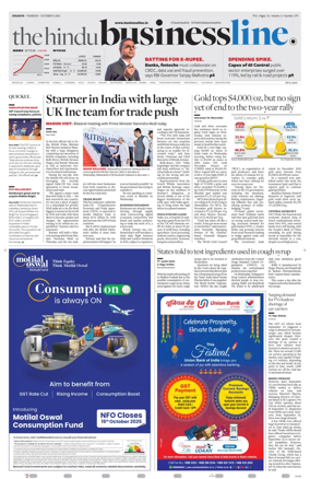 Cover of BusinessLine (Kolkata)