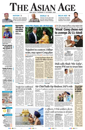 Cover of The Asian Age