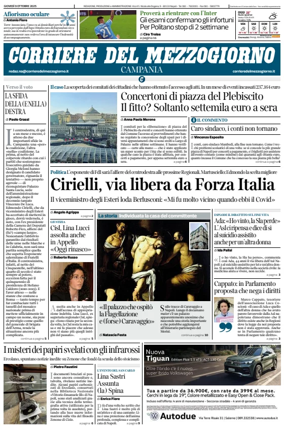 Cover of Corriere del Mezzogiorno (Campania)
