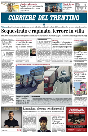 Cover of Corriere del Trentino
