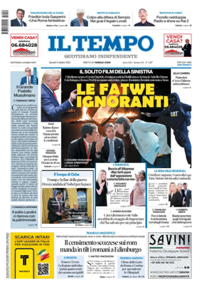 Cover of Il Tempo (Nazionale)