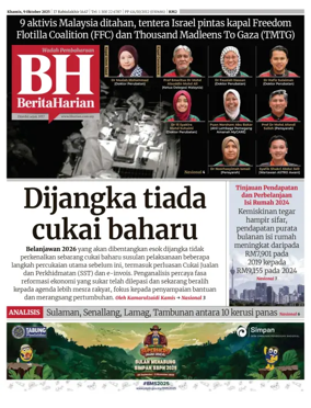 Cover of Berita Harian