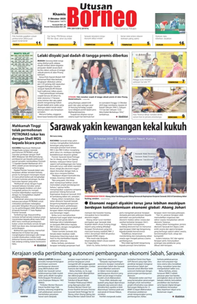 Cover of Utusan Borneo (Sarawak)