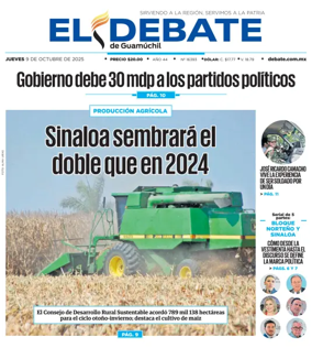 Cover of El Debate de Guamuchil