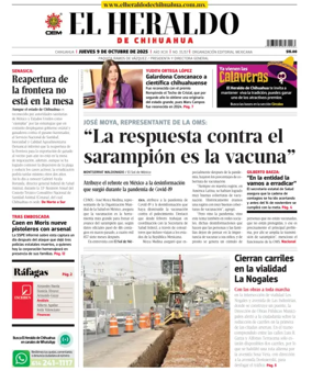 Cover of El Heraldo de Chihuahua