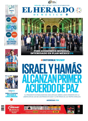 Cover of El Heraldo de Mexico