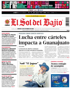 Cover of El Sol de Bajío