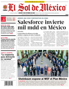 Cover of El Sol de Mexico