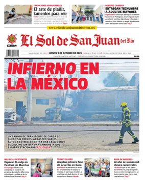 Cover of El Sol de San Juan del Río