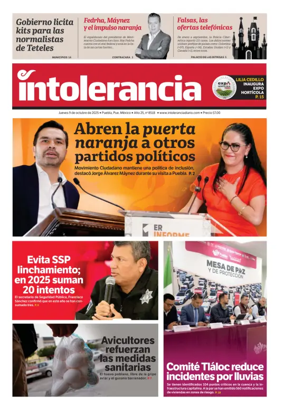 Cover of Intolerancia Diario
