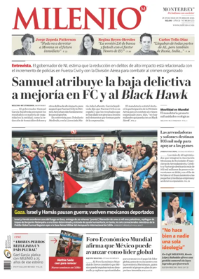 Cover of Milenio Monterrey