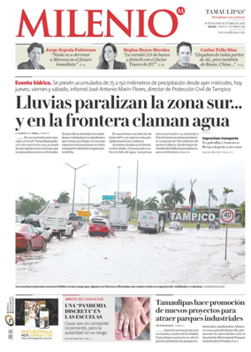 Cover of Milenio Tamaulipas
