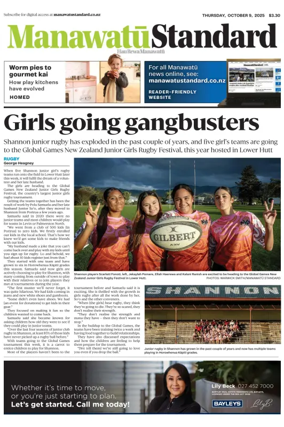 Cover of Manawatu Standard