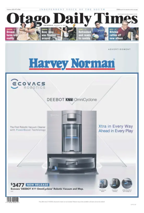 Cover of Otago Daily Times