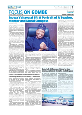 Cover of Daily Trust
