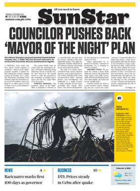 Cover of Sun.Star Cebu