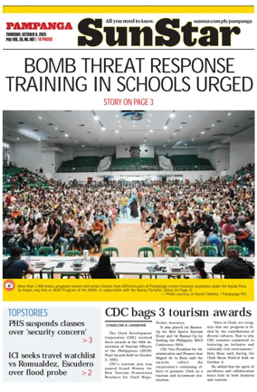 Cover of Sun.Star Pampanga