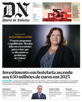 Cover of Diario de Noticias