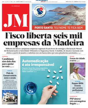 Cover of Jornal Madeira