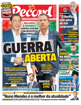 Cover of Record (Portugal)
