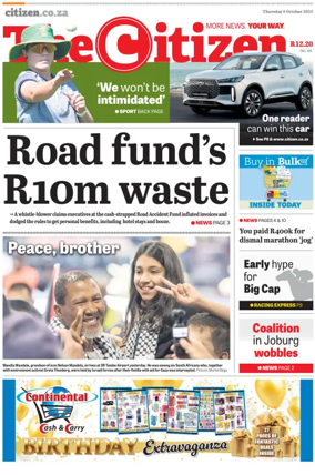 Cover of The Citizen (Gauteng)