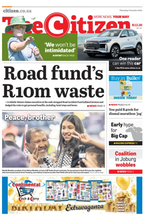 Cover of The Citizen (KZN)