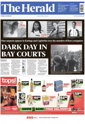 Cover of The Herald (South Africa)