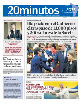 Cover of 20 Minutos Barcelona