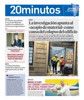 Cover of 20 Minutos Madrid