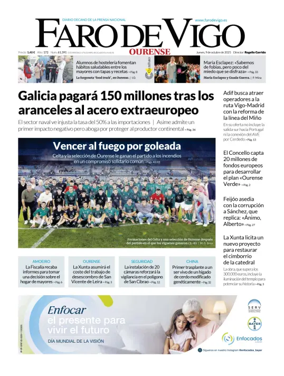 Cover of Faro de Vigo (Ourense)