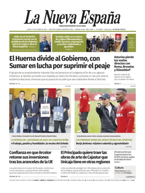 Cover of La Nueva España