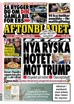 Cover of Aftonbladet