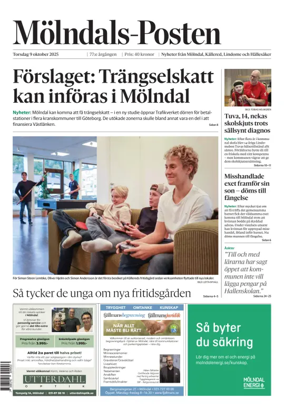 Cover of Mölndals-Posten