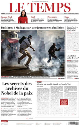 Cover of Le Temps
