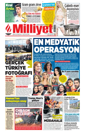 Cover of Milliyet