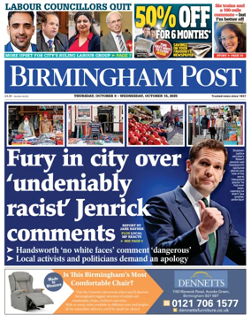 Cover of Birmingham Post
